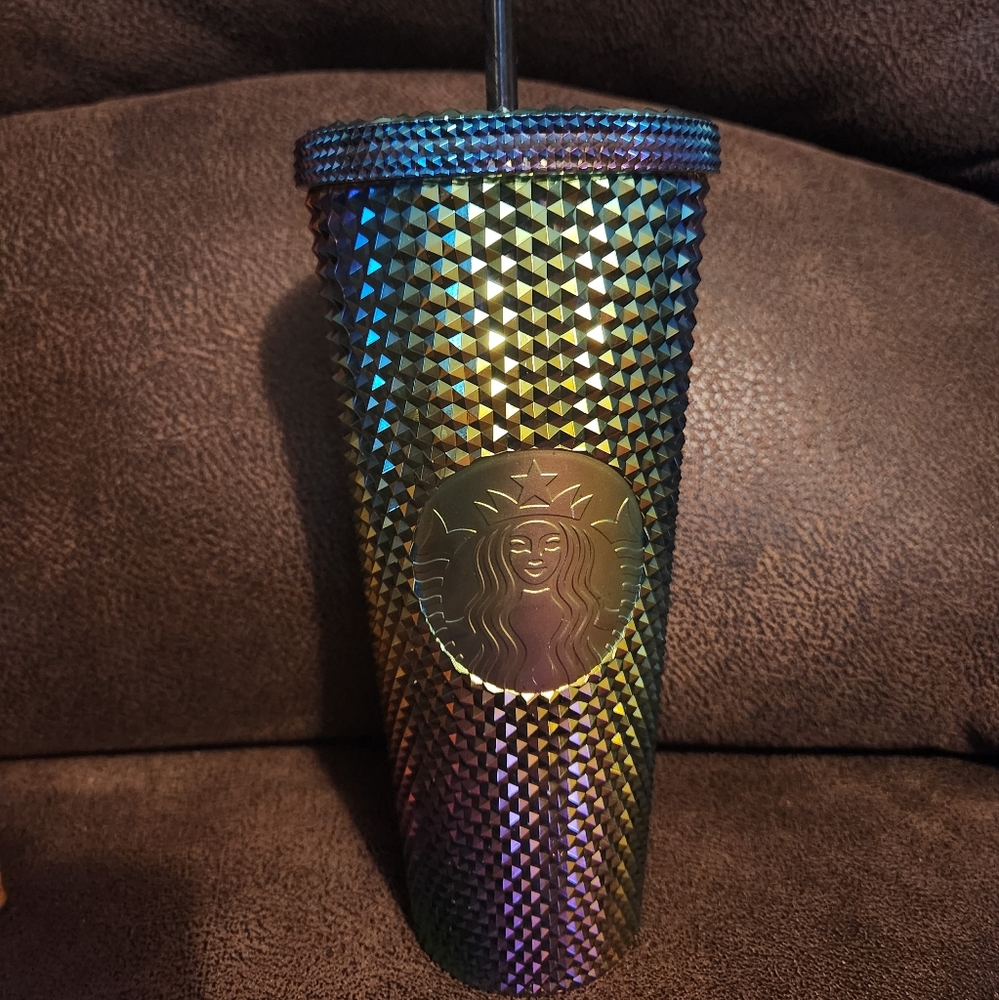 Starbucks oil slick tumbler
